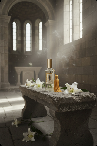 Parfumez votre intérieur avec Relique d'Amour d'Oriza L. Legrand. Un sillage mystique d'encens et de lys pour l'air et les textiles. Sérénité absolue. 100ml.