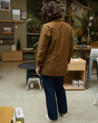 Veste de Travail Moleskine Gaspard camel - Kiplay Vintage | CQFD