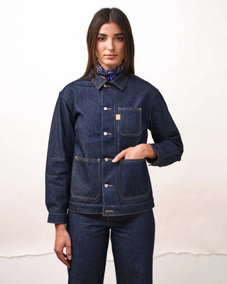 Veste en Jeans Brut Femme Juliette - DAO | Made in France | CQFD