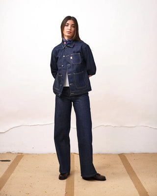 Veste en Jeans Brut Femme Juliette - DAO | Made in France | CQFD