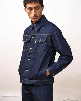 Veste en Jeans Brut Homme Nico - DAO | Made in France | CQFD