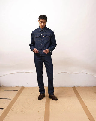 Veste en Jeans Brut Homme Nico - DAO | Made in France | CQFD