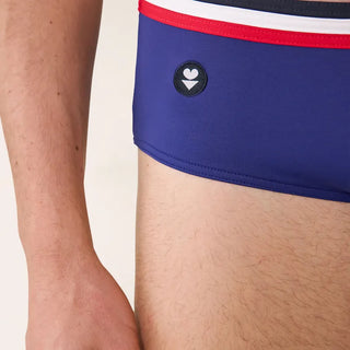 Slip de bain L'amiral indigo Le Slip Français