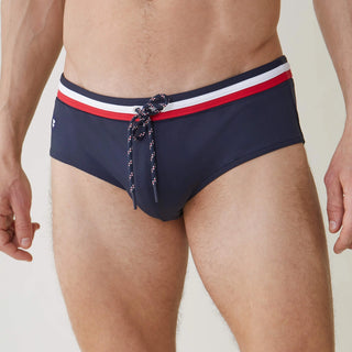 l'amiral slip de bain en polyamide le slip francais