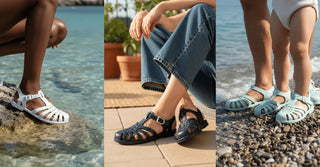 Indémodables, incontournables, rétro à souhait ... Les sandales Méduse® sont indispensables pour crapahuter tout l'été ! 
