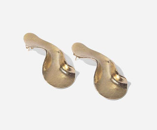 biucles dorées briseis en métal doré chic alors, un bijou made in france