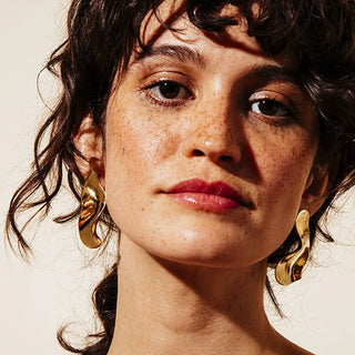 Boucles Briseis dorée Chic Alors