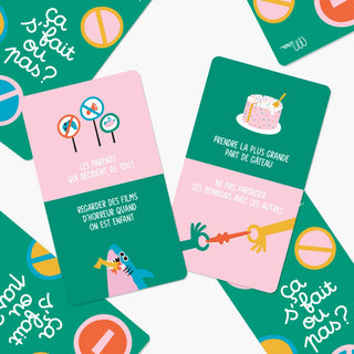 cartes à jouer ca s'fait ou pas 8 minus éditions