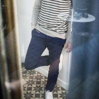 chino en sergé made in france la gentle factory