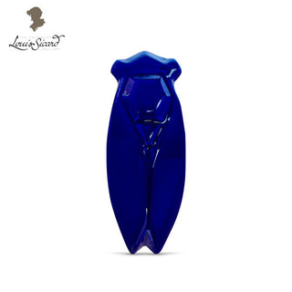 cigale evocation bleu cobalt brillant louis sicard