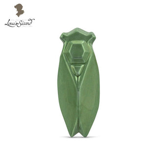 cigale evocation vert olive brillant louis sicard