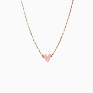 collier enfant titlee coeur en résine