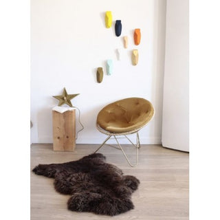 cigale murale ceramique monochromic