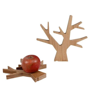 dessous de plat l'arbre en bois petit modèle reine mère