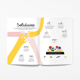 Cahier collaboratif entre frères et sœurs MINUS Éditions