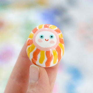 esprit du soleil en faience dodo toucan