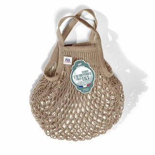 Filet à provision Filt mini beige mastic