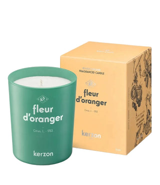 Bougie Parfumée Fleur d'Oranger - Kerzon | Solaire & Naturelle