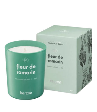Bougie Parfumée Fleur de Romarin - Kerzon | Cire Naturelle 190g