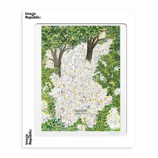 Illustration Sempé "Garden Party" Image Republic