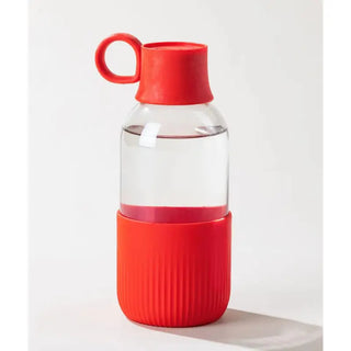 gourde Gobi Rouge en verre