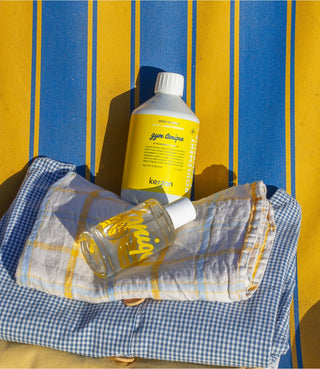 collection gym tonique KERZON lessive et eau de toilette made in france 