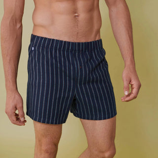 Caleçon Jacques Pyj - marine Le Slip Français