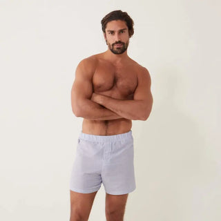 Caleçon Jacques Relief ciel Le Slip Français