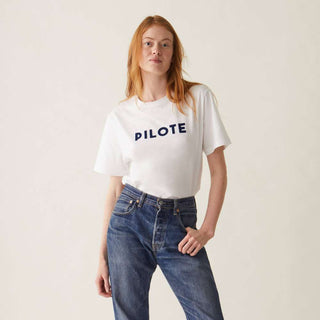 tshirt coton mixte pilote le slip francais