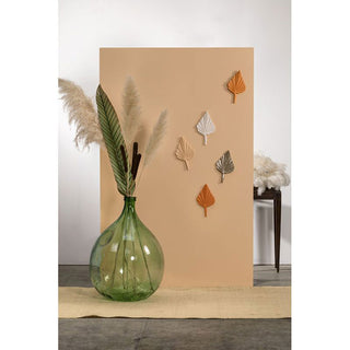 josephine feuille de palmier éurale en ceramique monochromic