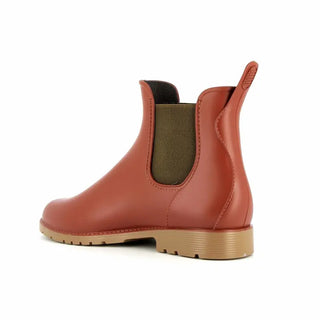 Bottines de pluie Jumpy Méduse® terracotta