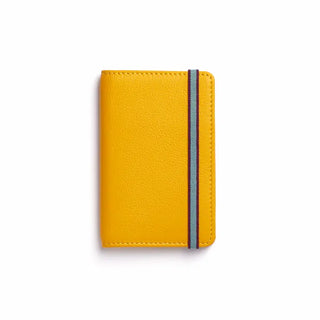 porte-carte élastique jaune carré royal