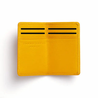 porte-carte élastique jaune carré royal