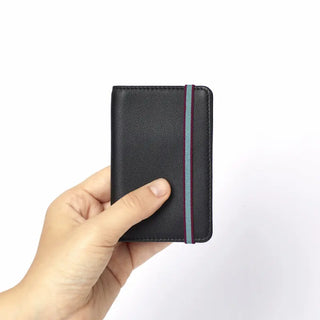 porte-carte élastique noir carré royal