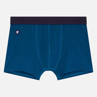 Boxer Marius en coton bio bleu méditerrannée Le Slip Français