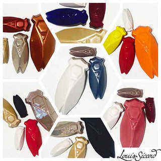 cigale en faience murale louis sicard