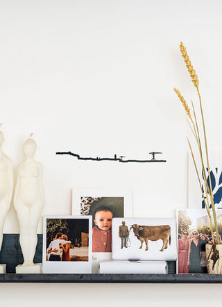 mini silhouette en acier the line nantes