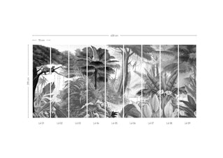 déocupage décor ananbo papier peint panoramique