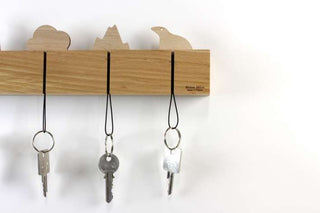 porte-clefs mural reine mère made in france