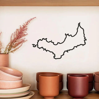 Silhouette murale The Line Porquerolles