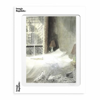 Illustration Sempé "Chat Paris" Image Republic