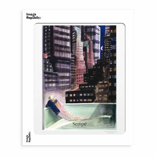 Illustration Sempé "Couple" Image Republic