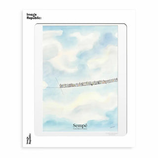 Affiche Sempé Funambule Image Republic