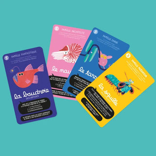 Jeu 7 familles super bestioles Minus editions