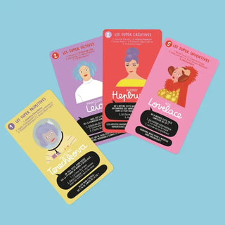 Jeu 7 familles super nanas Minus editions