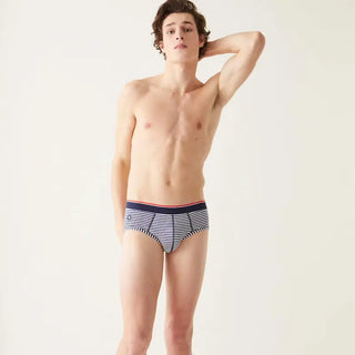 Slip en coton bio Marius marinière Le Slip Français