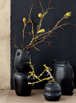 vase edition limitee ovide noir collection les sages jars