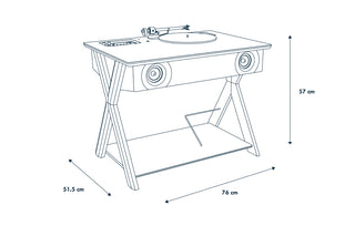 Enceinte acoustique LX X Platine