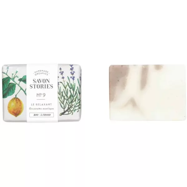 Savon solide bio n°9 Relaxant Savon Stories