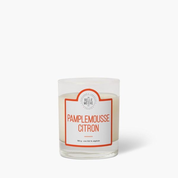 Bougie parfumée Pamplemousse et Citron